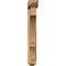 Ekena Millwork Balboa Arts and Crafts Smooth Bracket w/ Offset Brace, Western Red Cedar, 5 1/2"W x 28"D x 40"H BKT0604X28X40BOA03SWR - alternate 3